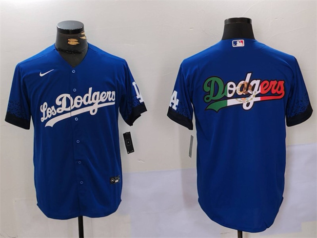 Men's Los Angeles Dodgers Blue Team Big Logo City Connect Cool Base Stitched Baseball Jersey Men's Los Angeles Dodgers Blue Team Big Logo City Connect Cool Base Stitched Baseball Jersey